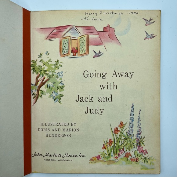 Going Away with Jack and Judy Vintage Book - Picture 3 of 4